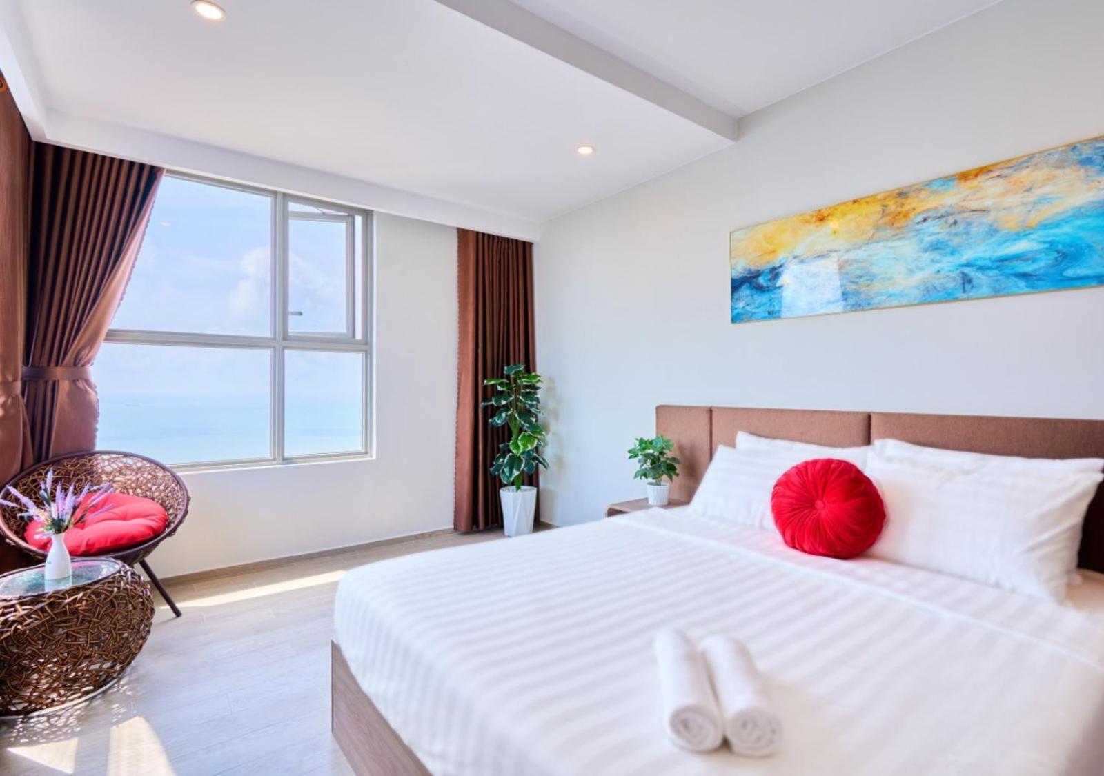 The Song Apartment Sea View - Can Ho Bien Nghi Duong - Hao'S Homestay Vung Tau Oda fotoğraf
